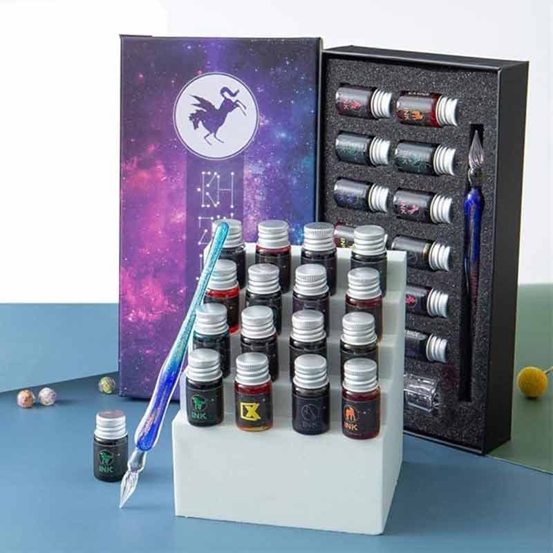 glass pen set