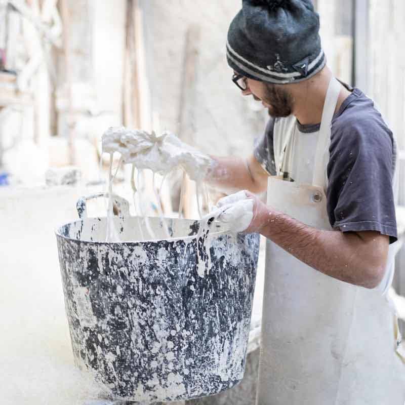 sculpting plaster