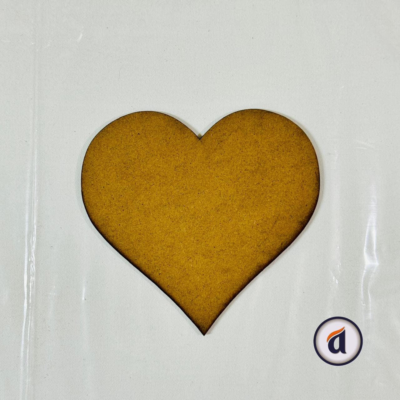 Love Shape MDF Board 6 inch