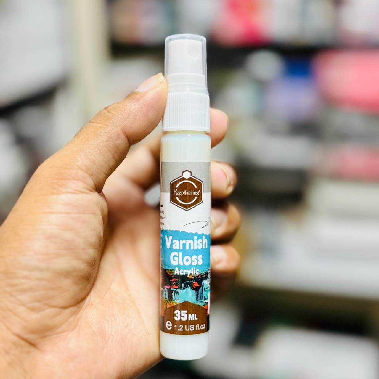 Keep Smiling Acrylic Varnish Gloss 35ml MJ-035V