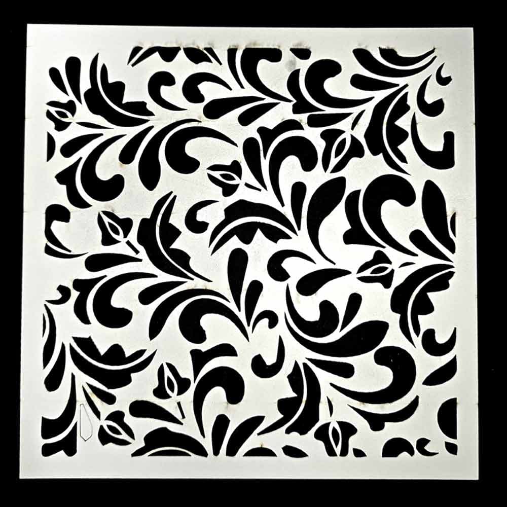 Stencil Code 4 (8x8 inch)