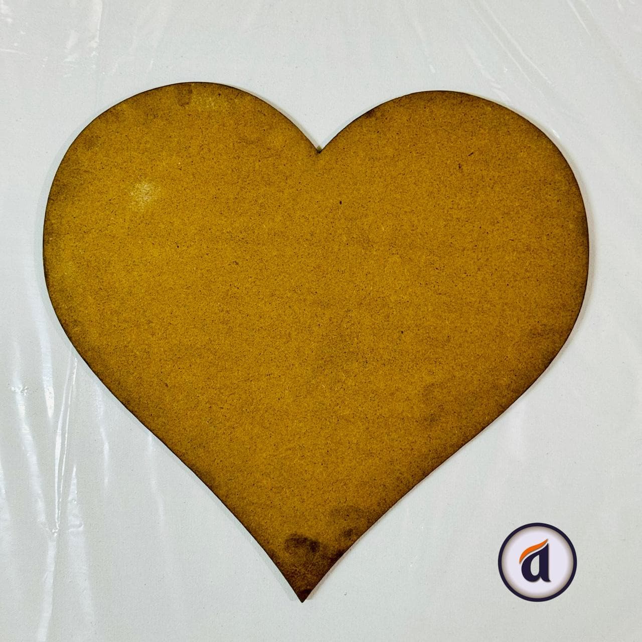 Love Shape MDF Board 12 inch