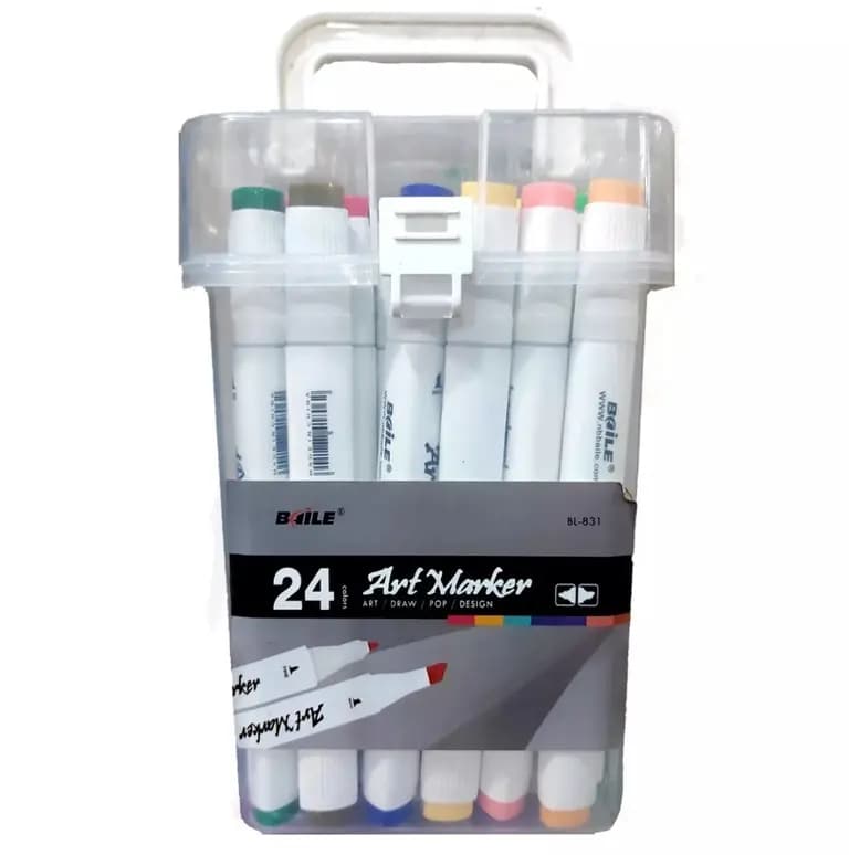 Baile Dual Tip Art Markers 24pc