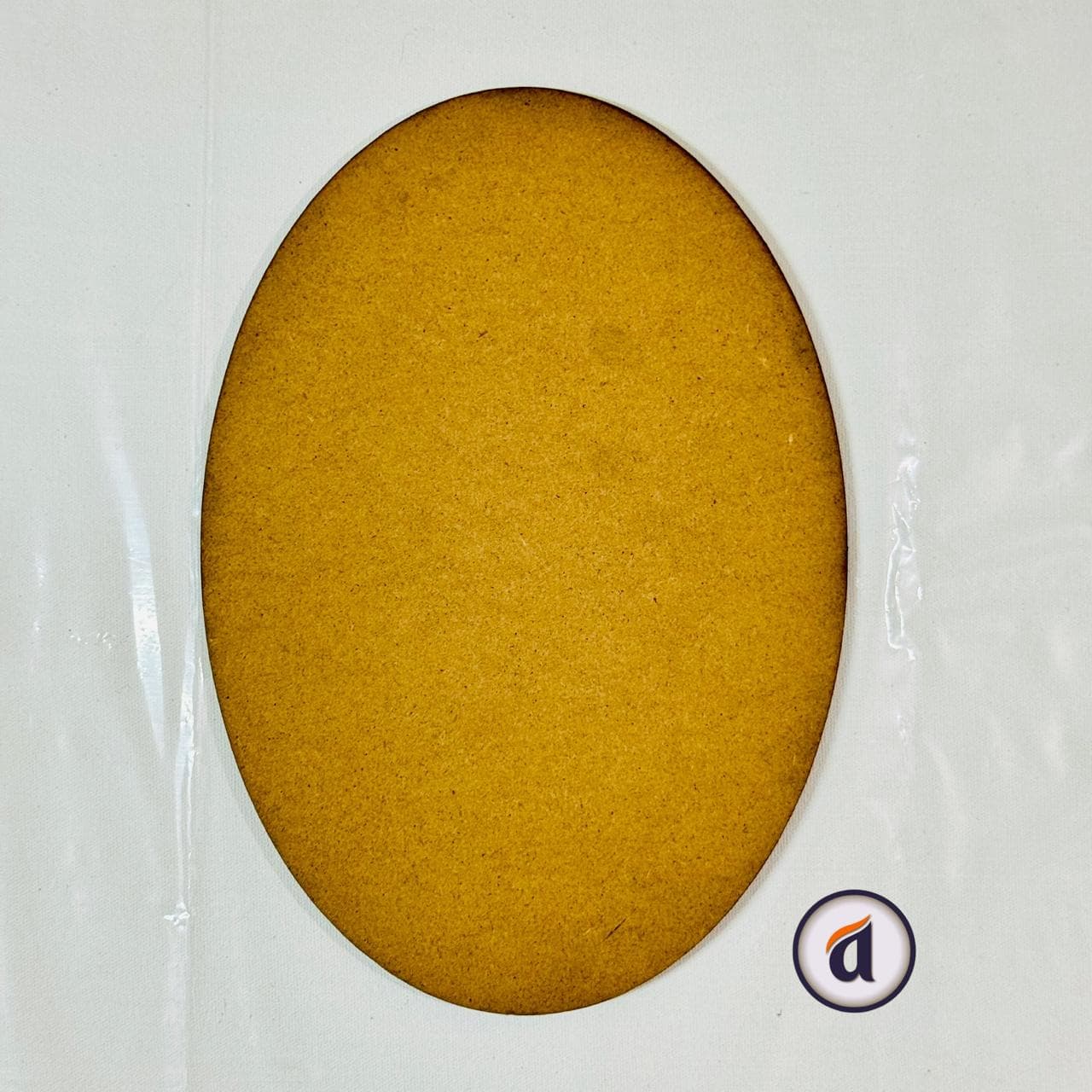Egg Shape MDF Board 10 inch