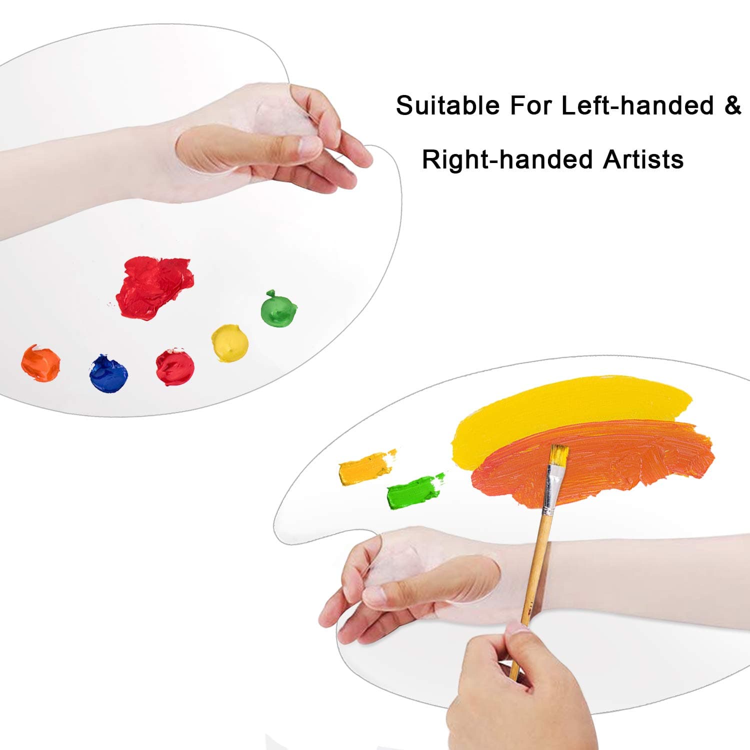 Clear Transparent Colour Palettes