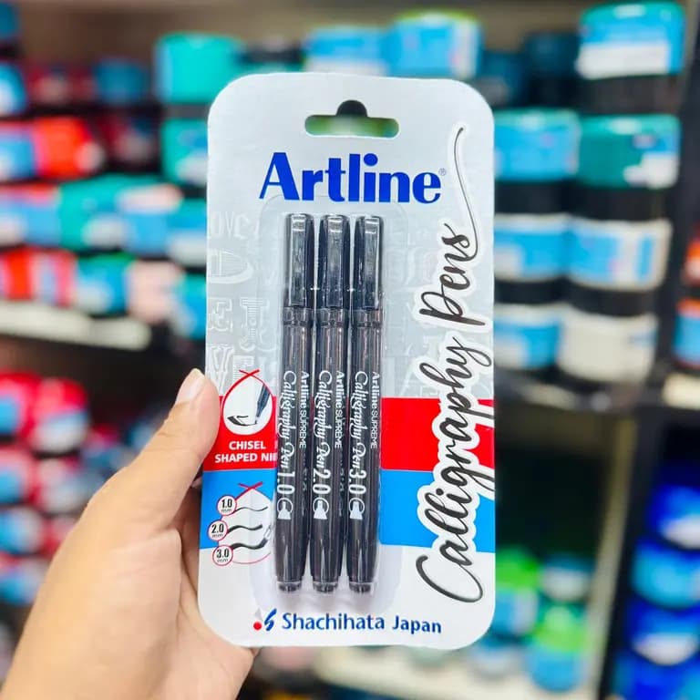 Artline Calligraphy Pen Set 