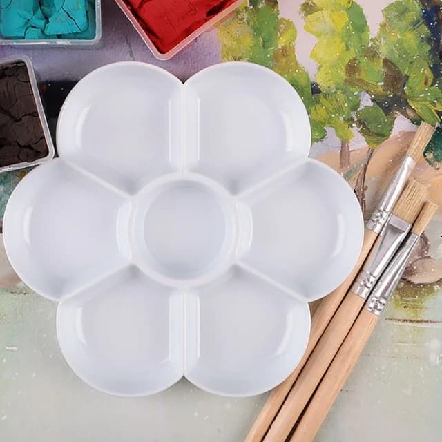 Flower Shape Colour Palette