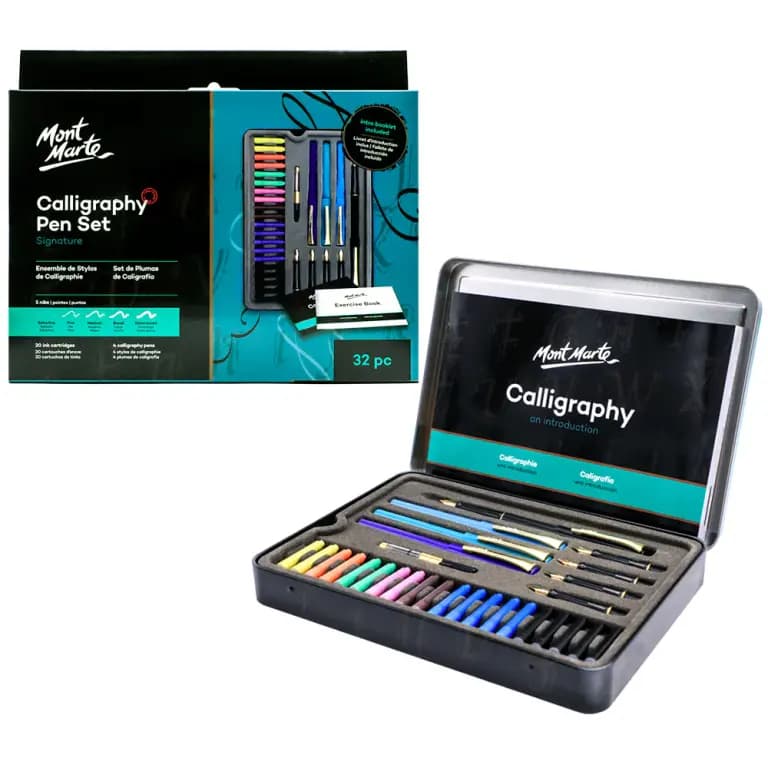 Mont Marte Calligraphy Pen Set  32pc
