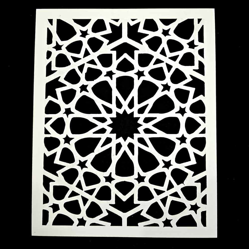 Stencil Code 14 (8x10 inch)