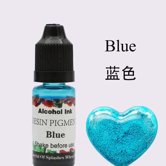 Alcohol ink resin pigment 10ML [ BLUE ]