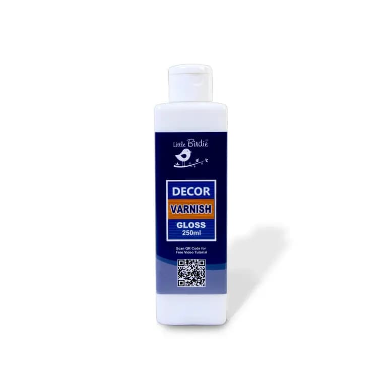 Decor Varnish Gloss 250ml Bottle