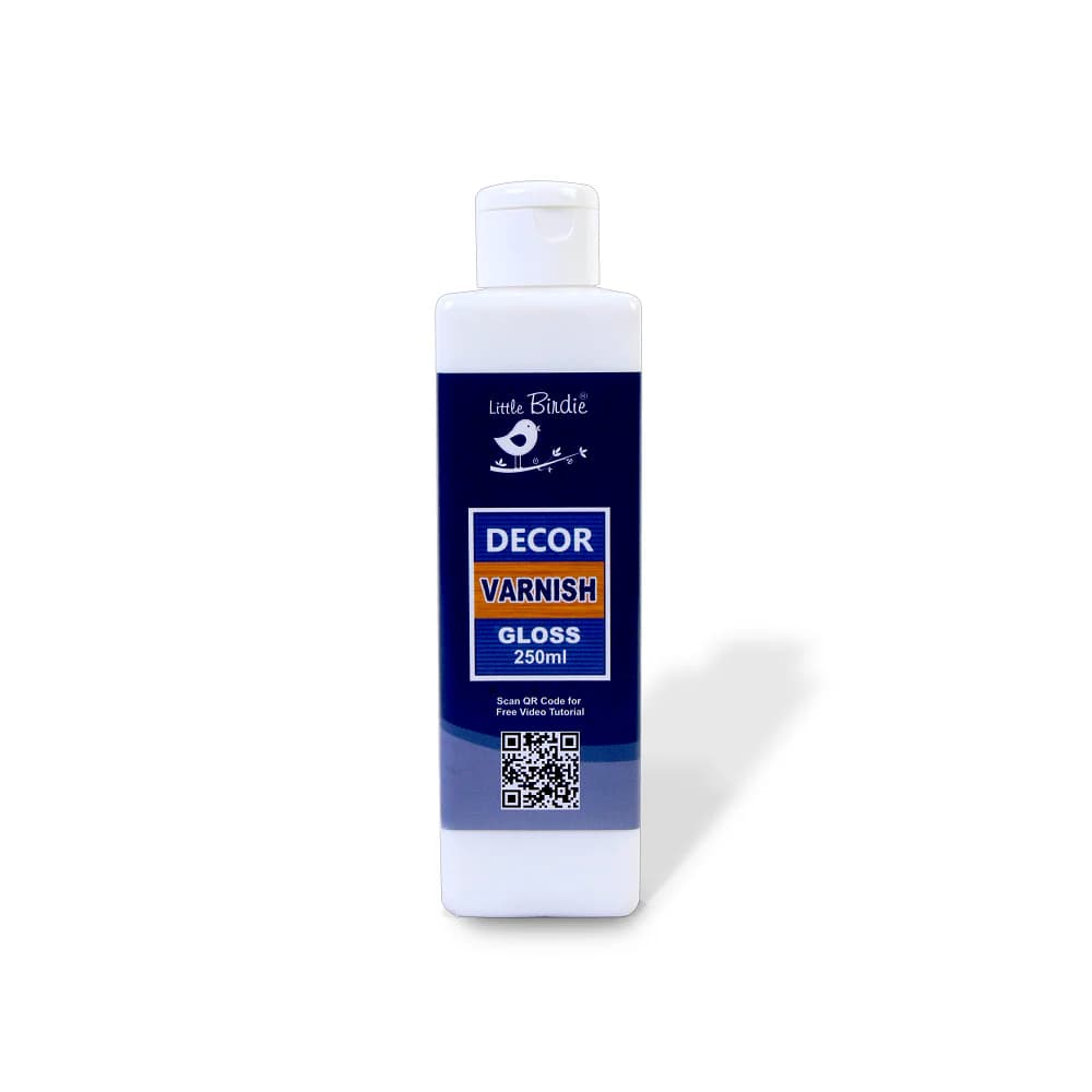 Decor Varnish Gloss 250ml Bottle