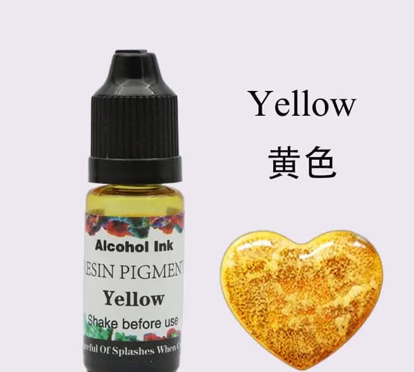 Alcohol ink resin pigment 10ML  [YELLOW]
