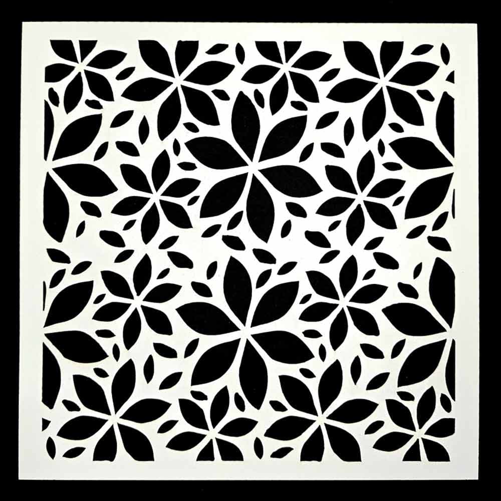 Stencil Code 7  (8x8 inch)