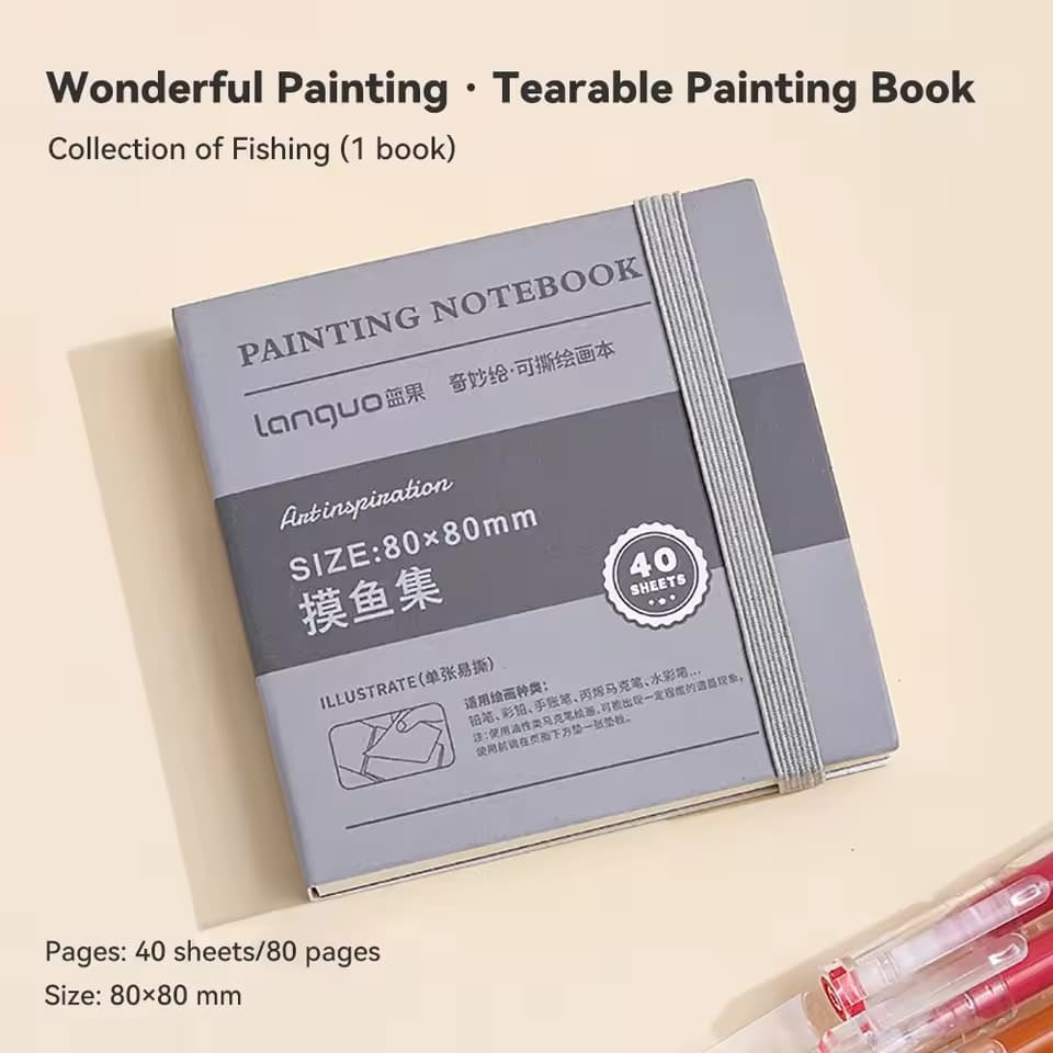 Longuo Watercolor Pad 80x80mm LG-24628