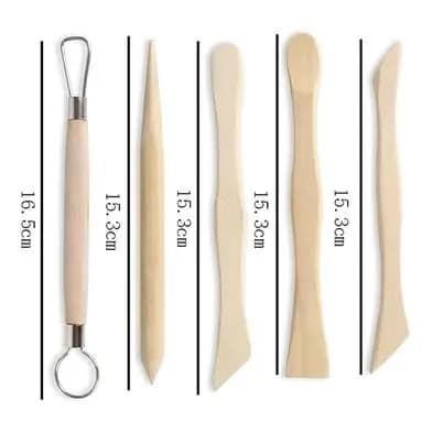 Keep Smiling Clay Tools Set 5 Pcs