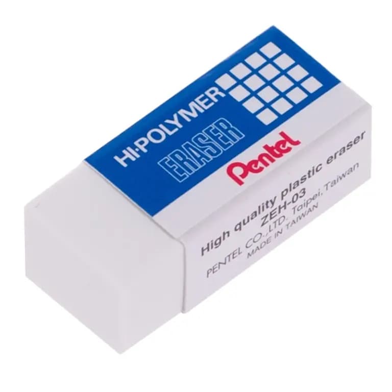Pentel Hi-Polymer Eraser 1pes