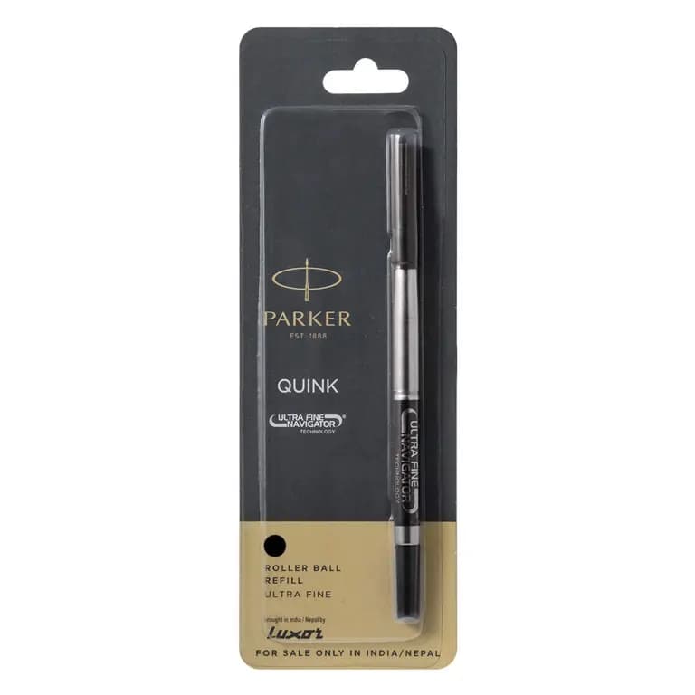  Parker Ultra Fine Navigator Roller Ball Pen Refill Black