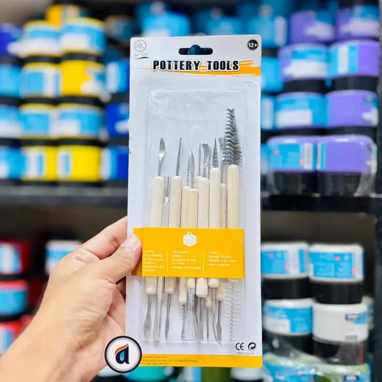 Keep Smiling Pottery Clay Tools 12pc